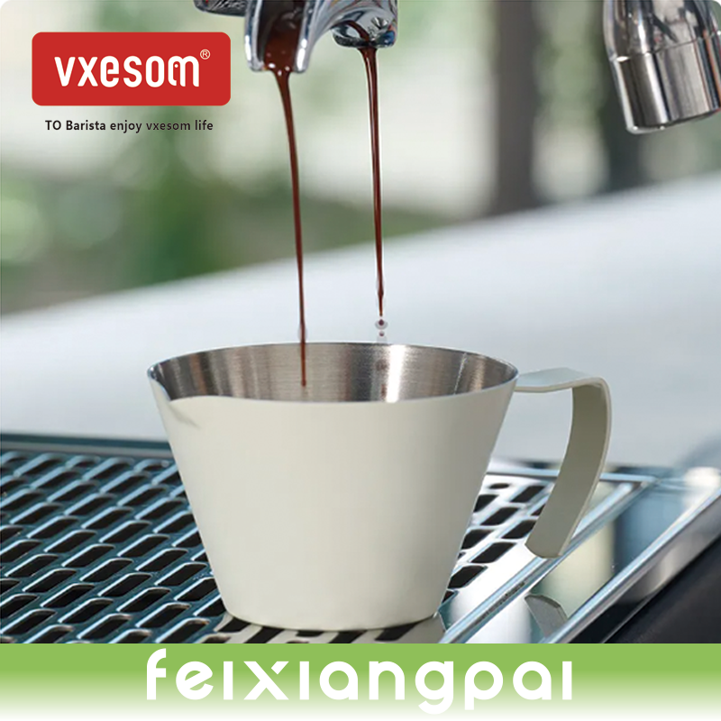 Vxesom 100Ml coffee sized glass cup with small glass extraction scale Small glass chart Quick glass kitchen size tool