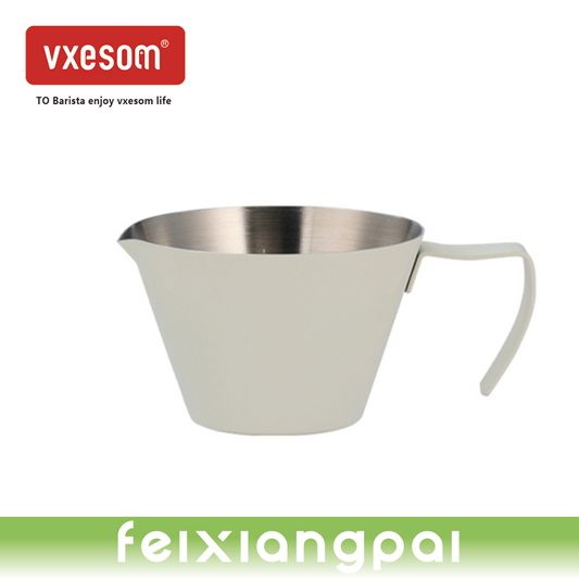 Vxesom 100Ml coffee sized glass cup with small glass extraction scale Small glass chart Quick glass kitchen size tool