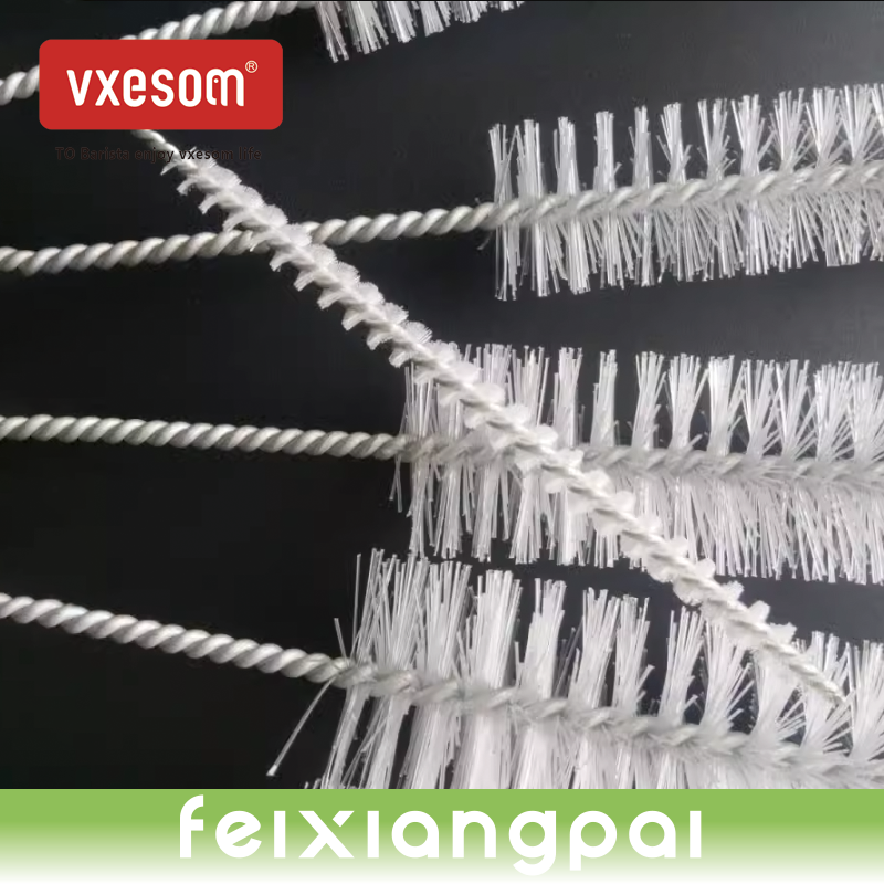 VXESOM Insulating bucket pipeline brush, ice cream machine brush, exquisite cleaning kitchen electrical brush