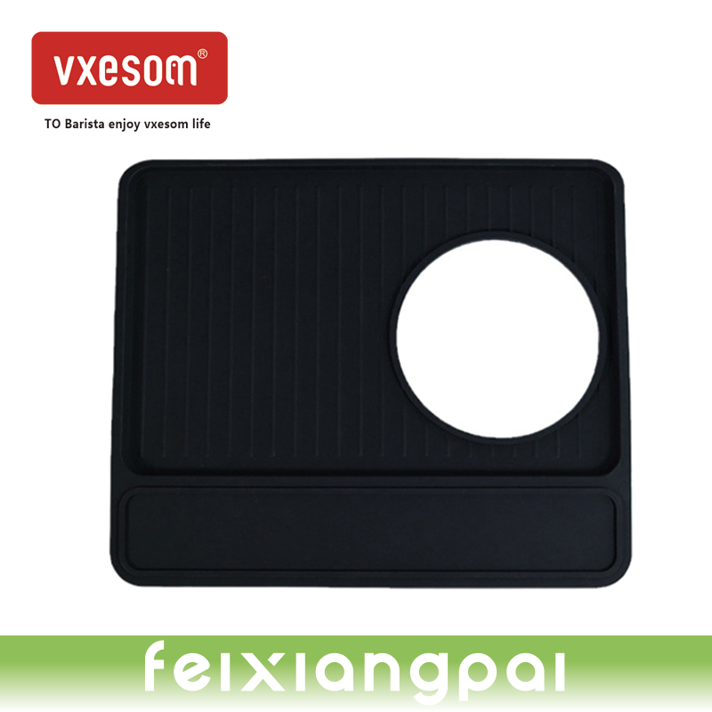 VXESOM Breville 8 Series Coffee Machine Special Silicone Non-slip Pad Coffee Tampers Mat Fluted Coffee Tampering PadTool