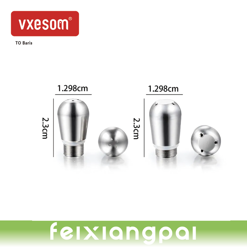 VXESOM 3-4 Holes Coffee Machine Steam Nozzle Accessories For Breville 870/878/880 Perfect Milk Foam for barista 304 stainless